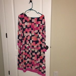 Geometric design dress